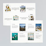 "Special Snapshots" - Save the Dates in Charcoal by Bethan - Interior Options