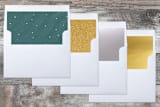 "Radiant Simplicity" - Save the Dates in Meadow by jomolo - Slip-In Envelope Liners