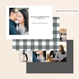 "Found a Mate" - Save the Dates in Ink by Susan Brown - Back of Card