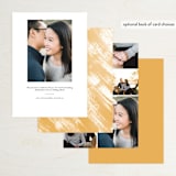 "Toss the Dice" - Save the Dates in Clementine by Meagan Christensen - Back of Card