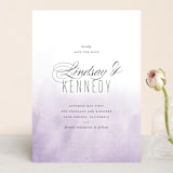 "Ombre" - Save the Dates in Lilac by Roxy Cervantes - Front