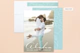 "Aloha Hawaii" - Save the Dates in White by Pine Street Creative - Assembled