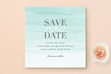 "Old Post Road" - Save the Dates in Sea Salt by Jennifer Wick - Front