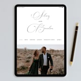 "Canyon" - Save the Dates in Orchid by Kelly Nasuta - FREE Wedding Website