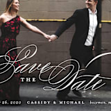 "Eternity" - Save the Dates in Quartz by Jessica Williams - Close-Up