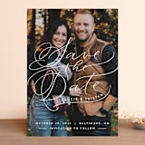 "Sublime" - Save the Dates in Veil by Laura Condouris - Front