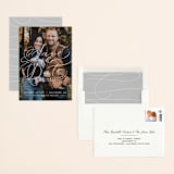 "Sublime" - Save the Dates in Veil by Laura Condouris - Assembled