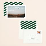 "Modern Expression" - Save the Dates in Spruce by Keen Peachy - Assembled
