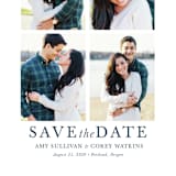 "make it merrier" - Save the Dates in Midnight by Jula Paper Co. - Close-Up
