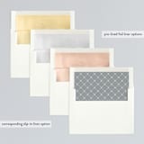 "and Ever After" - Save the Dates in Cloud by Kim Dietrich Elam - Slip-In Envelope Liners