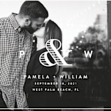 "Esquire" - Save the Dates in Cloud by Kim Dietrich Elam - Close-Up