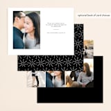 "Vivian" - Save the Dates in Diamond by Jen Banks - Back of Card