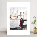 "Cityscape" - Save the Dates in Onyx by Faith Dorn - Front