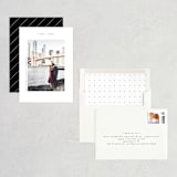 "Cityscape" - Save the Dates in Onyx by Faith Dorn - Assembled