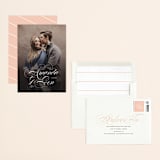 "Nestled" - Save the Dates in Cream by Roxy Cervantes - Assembled