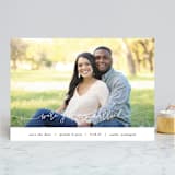 "Getting Married!" - Save the Dates in Tuxedo by Christine Taylor - Front