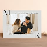 "Initial Here" - Save the Dates in Fog by Jennifer Lew - Front