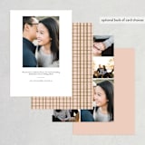 "It's a Good One" - Save the Dates in Blush by Annie Montgomery - Back of Card