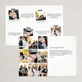 "Booked" - Save the Dates in Ink by Mere Paper - Interior Options