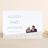 "Forever And" - Save the Dates in Black Tie by Kim Dietrich Elam - Front