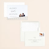 "Forever And" - Save the Dates in Black Tie by Kim Dietrich Elam - Assembled