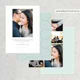 "About To Go Down" - Save the Dates in Mint by Stephanie Given - Back of Card