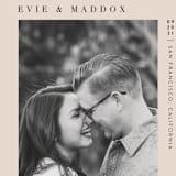 "Darling" - Save the Dates in Blush by Laura Bercovich - Close-Up