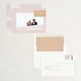 "Refreshed" - Save the Dates in Blush by Mere Paper - Assembled