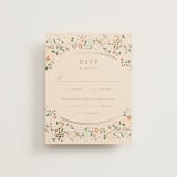 "Esther's garden" - RSVP Cards in Ivory by Jennifer Wick - Front
