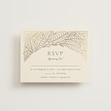 "Royalty" - RSVP Cards in Cream by Jen Owens - Front