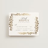 "Heritage" - RSVP Cards in Honeysuckle by Leah Bisch - Front