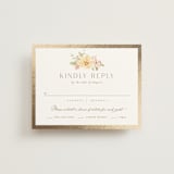 "Jardin" - RSVP Cards in Carnation by Everett Paper Goods - Front
