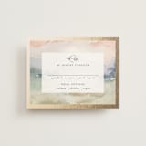 "Mountain" - RSVP Cards in Latte by Lori Wemple - Front