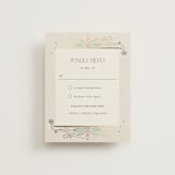 "Ornate Elegance" - RSVP Cards in Ivory by Maria Hilas-Louie - Front