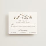 "Colorado" - RSVP Cards in Earth by Mansi Verma - Front