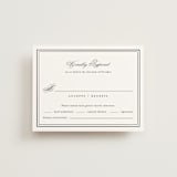 "Polished" - RSVP Cards in Cotton by Jennifer Postorino - Front