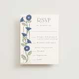 "Nouveau" - RSVP Cards in Lilac by Hudson meet Rose - Front