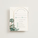 "The Greenhouse" - RSVP Cards in Seagreen by Elly - Front