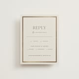 "mon amour" - RSVP Cards in Hope Floats by Design Lotus - Front
