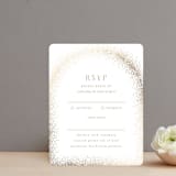"glitter arch" - RSVP Cards in Champagne by Design Lotus - Front