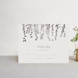 "Cascade" - RSVP Cards in Mist by Lori Wemple - Front
