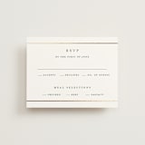 "Style and grace" - RSVP Cards in Forest by Stacey Meacham - Front