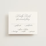 "toulomotiri" - RSVP Cards in Sugar by chocomocacino - Front