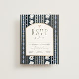 "Sadie" - RSVP Cards in Periwinkle by Erin German - Front