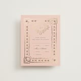 "Princess" - RSVP Cards in Pine by Claudia Orengo - Front