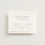 "Lake Como" - RSVP Cards in Diamond by Kate Ahn - Front