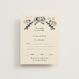 "Santa Catalina" - RSVP Cards in Ink Wash by Ani Somi - Front