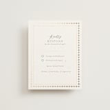 "Islamic Arch" - RSVP Cards in Scarlet by Sabrin Deirani - Front