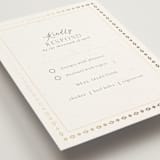 "Islamic Arch" - RSVP Cards in Scarlet by Sabrin Deirani - Detail