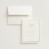 "Islamic Arch" - RSVP Cards in Scarlet by Sabrin Deirani - RSVP with Envelope